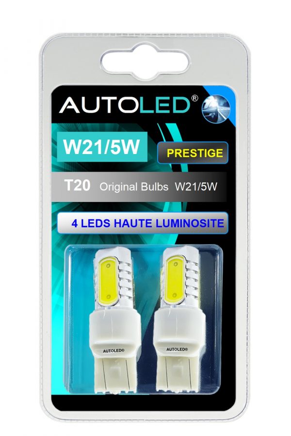 Ampoule P21W LED Série Ghost avec anti erreur ODB Ultra Puissant