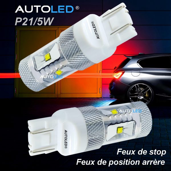 Ampoules de feux de recul LED Haute Puissance pour VW, Audi
