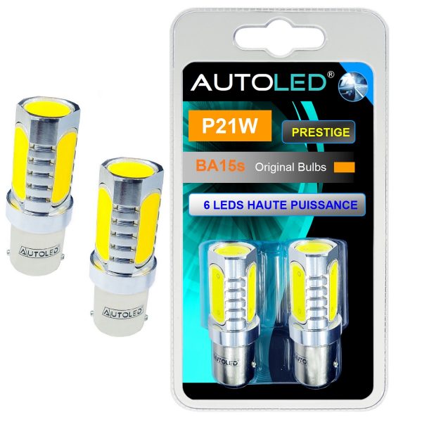 Ampoule BA15s LED /P21W - Puissance et Qualité AUTOLED®