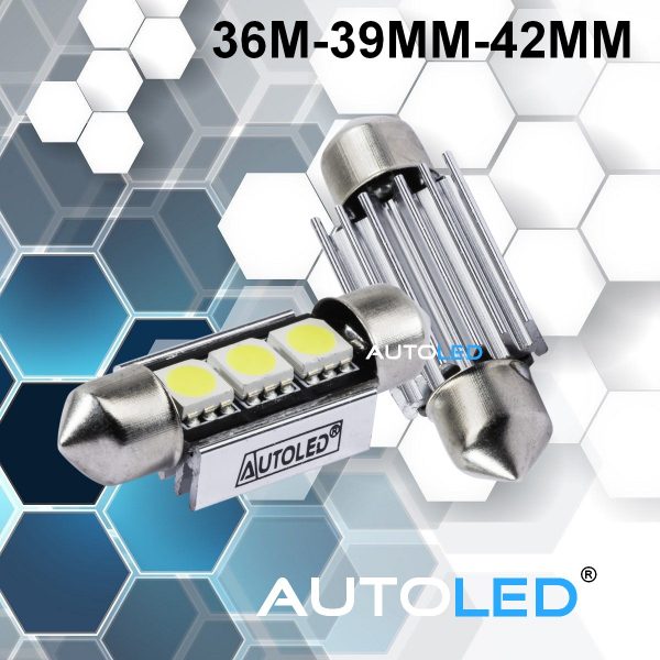 Pour CLIO II Ampoule LED Blanc Eclairage plaque immatriculation anti erreur