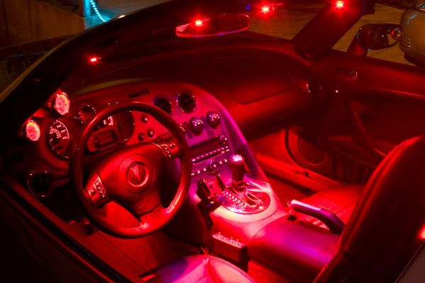 ECLAIRAGE TABLEAU DE BORD,10 PCS Red--Ampoule LED COB T10 W5W, 10 pièces,  Signal de voiture 5W5, lampes de lecture pour intérieur Au - Cdiscount Auto