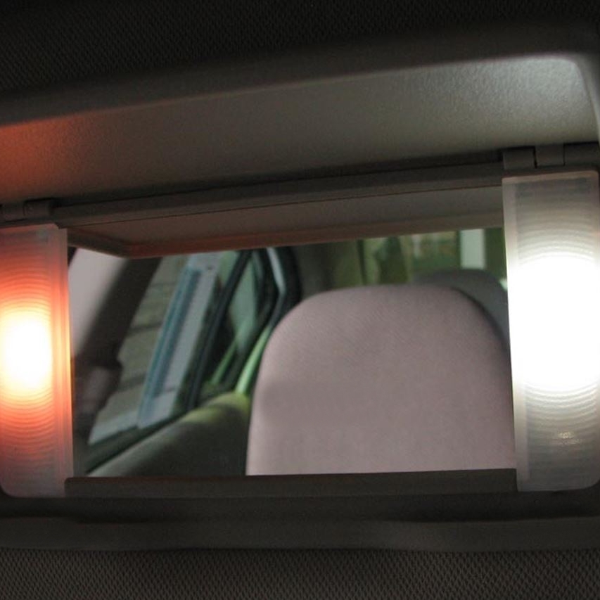 Eclairage Passagers Voiture W5W /Ampoule LED miroir courtoisie