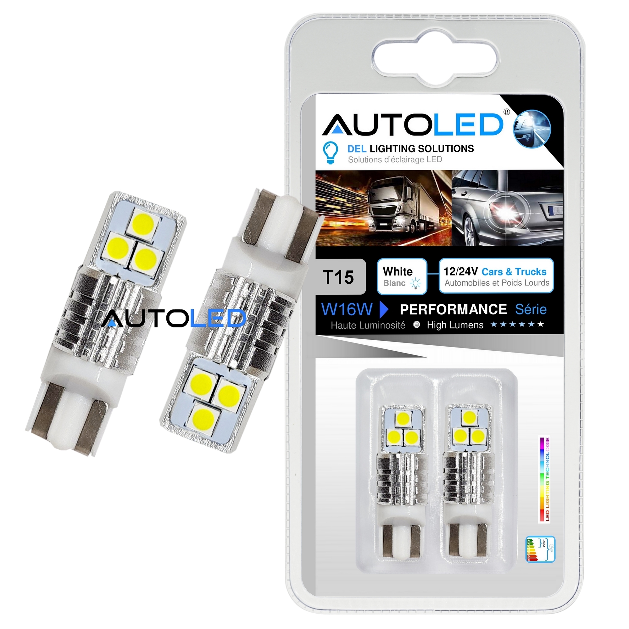 Ampoule LED Feux de recul - Qualité & Fiabilité AUTOLED®
