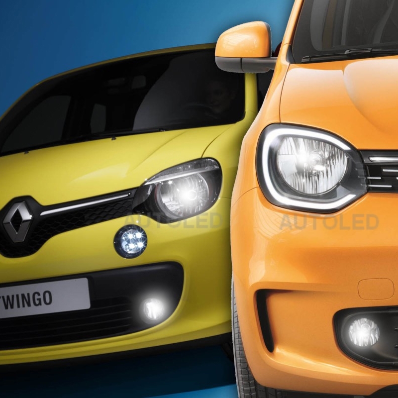 Pour Renault TWINGO 1 Ampoule LED Blanc plaque immatriculation