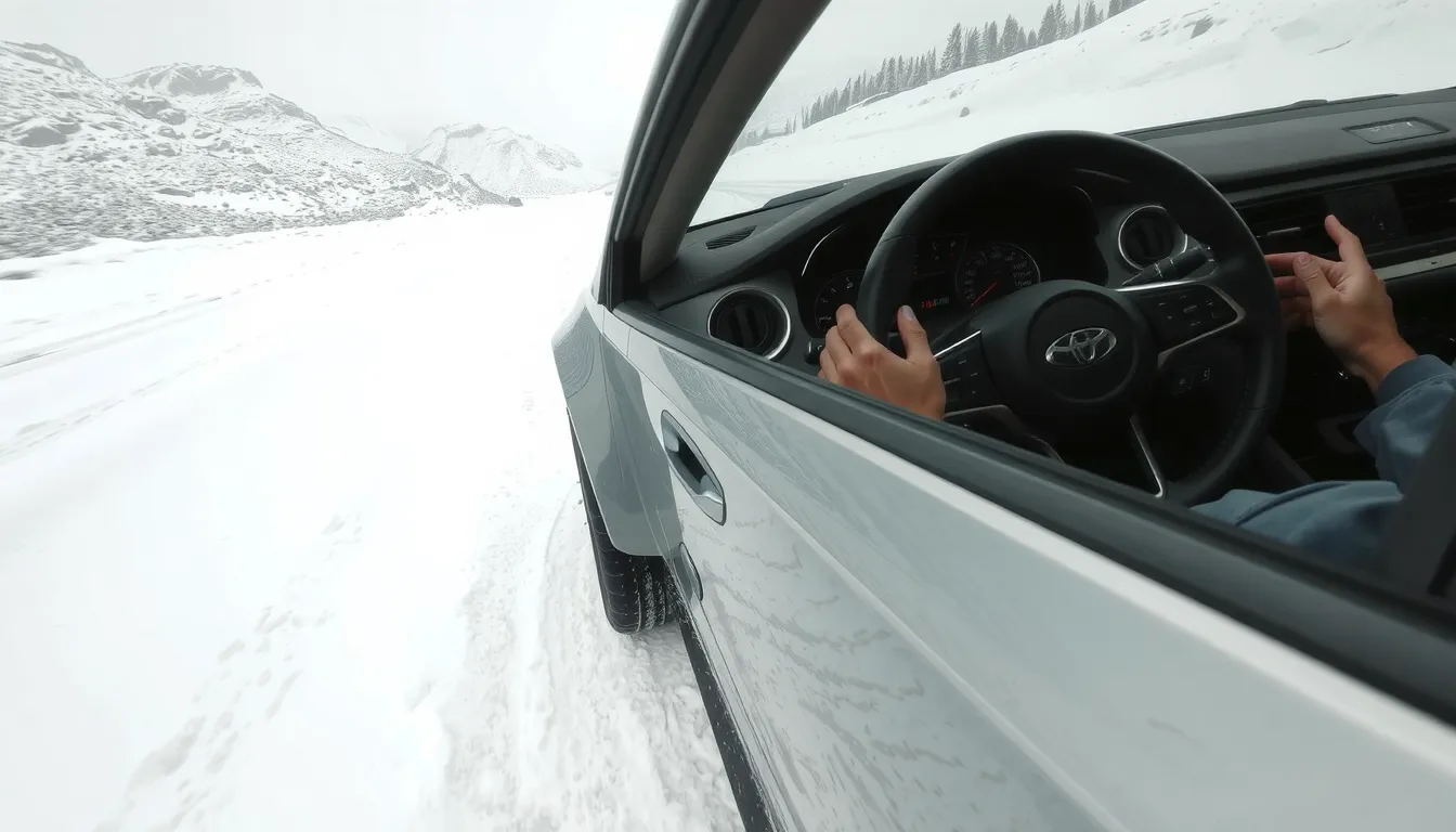 comment conduire sur le verglas avec une boîte automatique